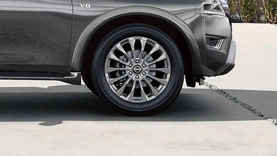 2023 Nissan Armada wheel and tire | Sutherlin Nissan Vero Beach in Vero Beach FL